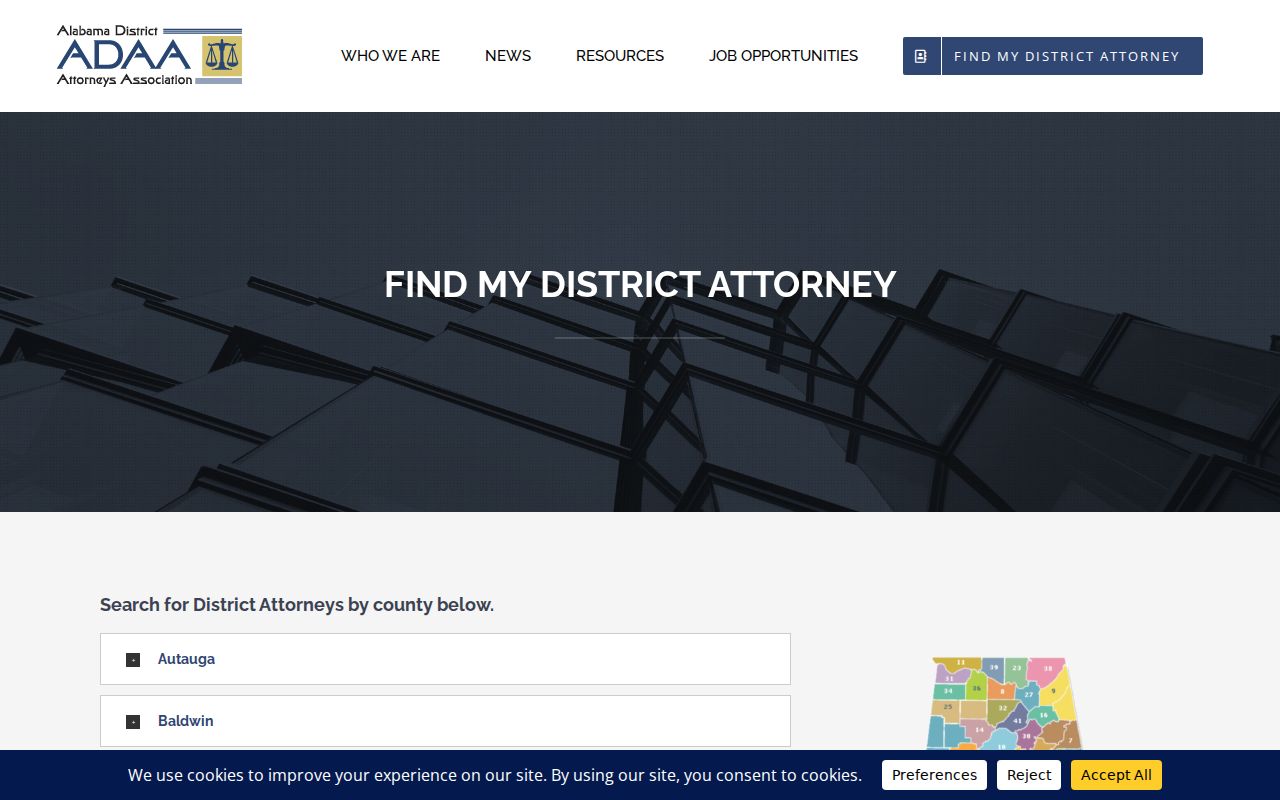 Escambia County criminal court records district attorney directory