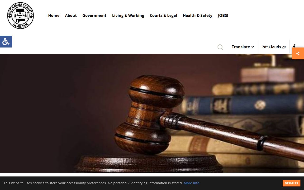 Escambia County Probate Court office contacts